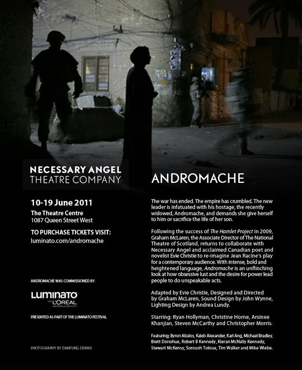 Flyer for Luminato Festival